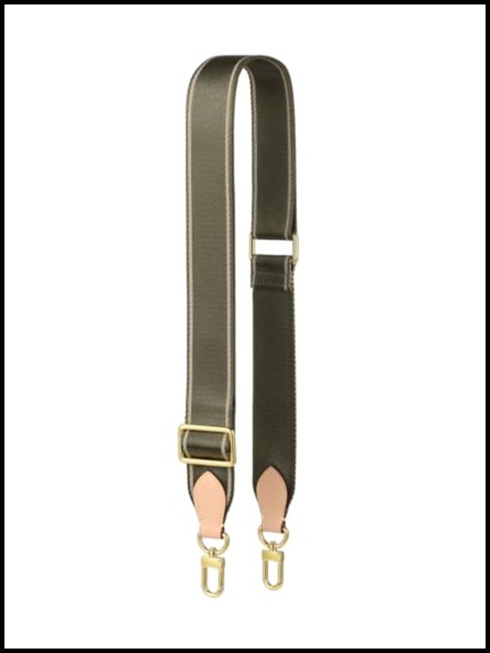 Adjustable Canvas Crossbody Bag Strap Replacement for Designer Purse